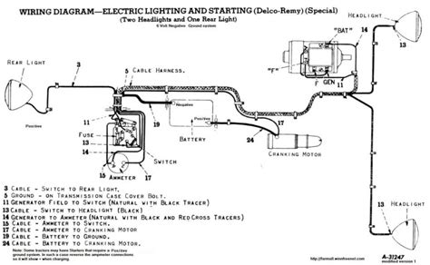 farmall m wiring diagram 